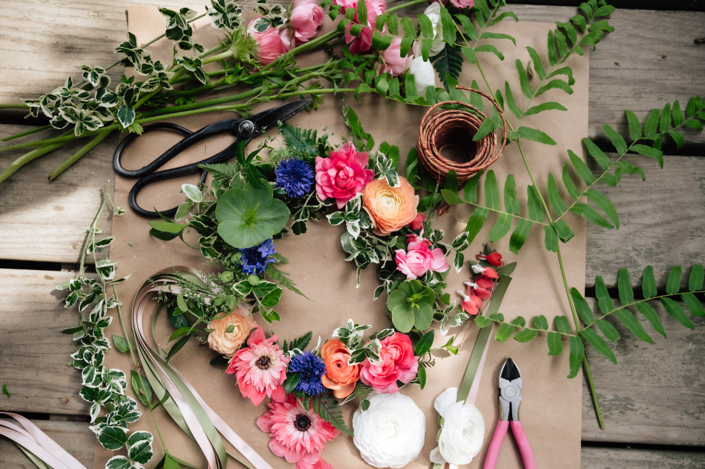 Floral Workshop:  Flower Crowns (Saturday, 6/20, 9:30am)